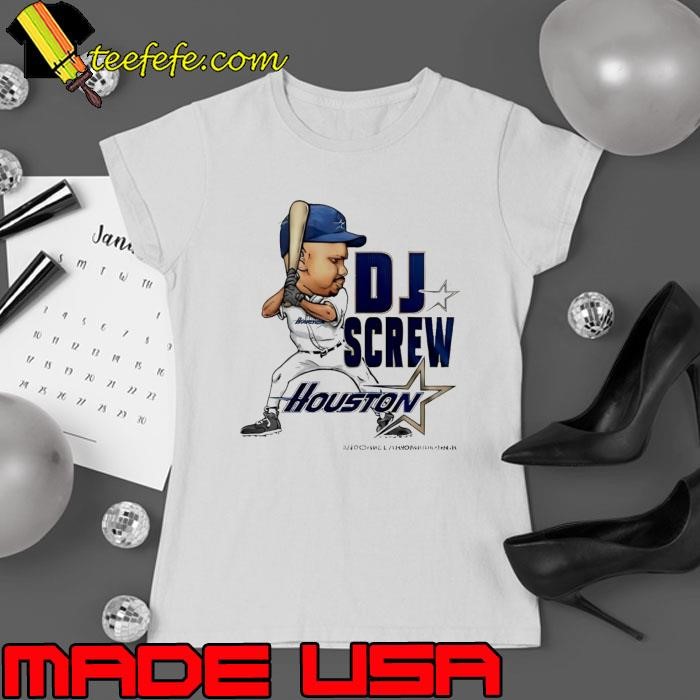 Houston Astros x DJ Screw Baseball Ladies tee