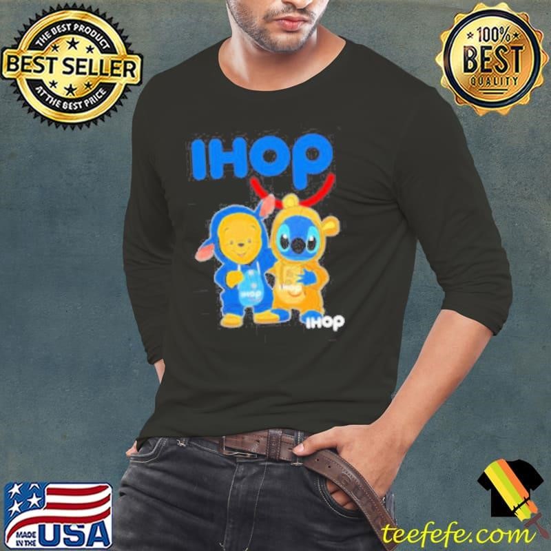Ihop pooh and stitch friends shirt
