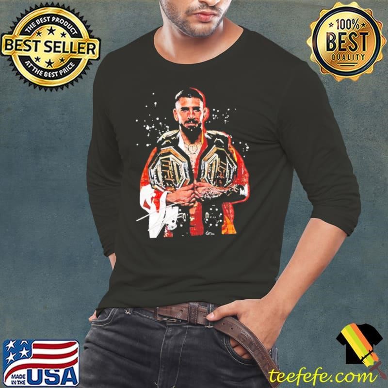 Ilia Topuria UFC Champions 2025 signature Long Sleeve Tee
