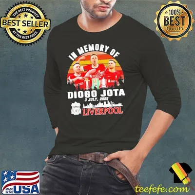 In memory of Diogo Jota Liverpool 3 July 2025 vintage shirt