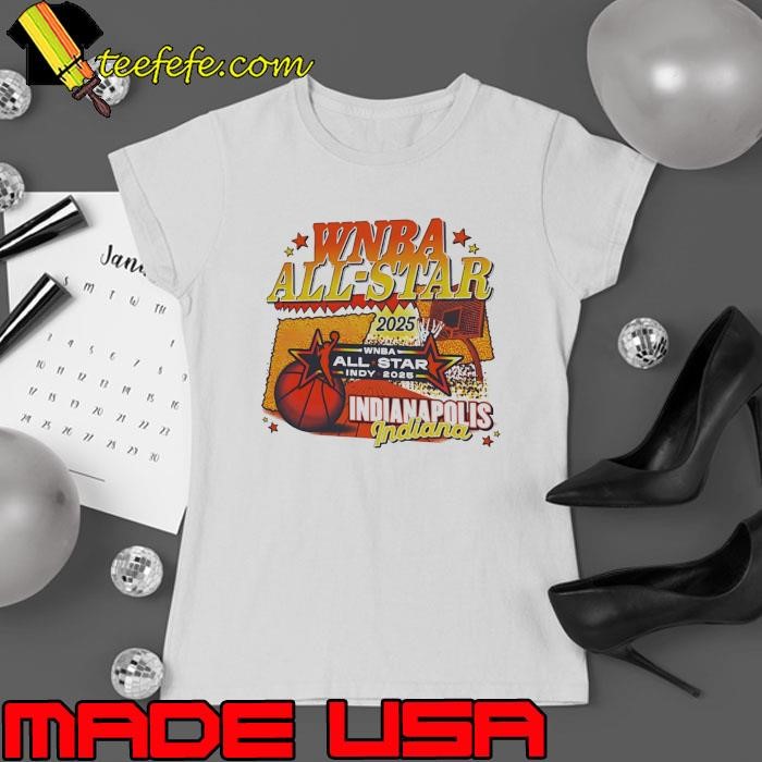 Indiana Fever 2025 WNBA All-Star Game Superstar Indianapolis Ladies tee