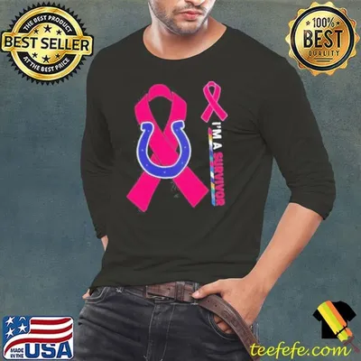 Indianapolis Colts x Cancer Awareness I’m a survivor shirt