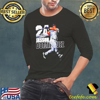 Jasson Dominguez 24 New York Yankees Stance signature shirt