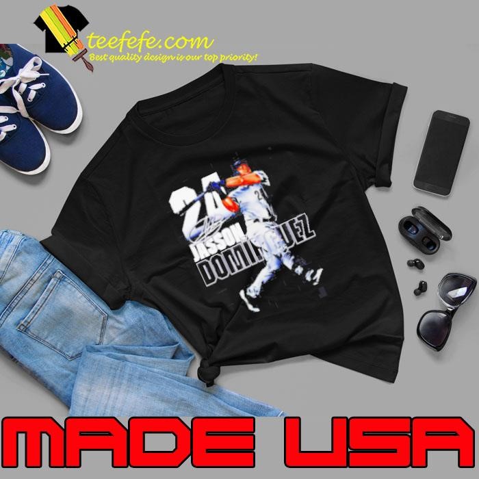 Jasson Dominguez 24 New York Yankees Stance signature Unisex