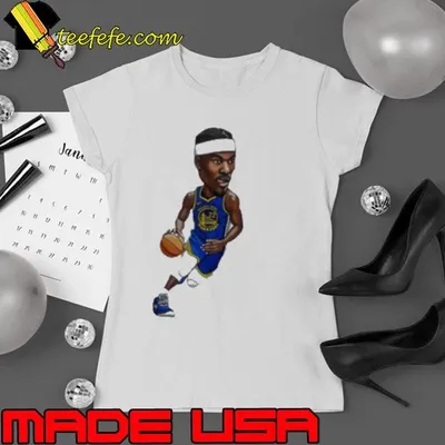 Jimmy Butler Art Magnet Golden State Warriors jersey cartoon shirt