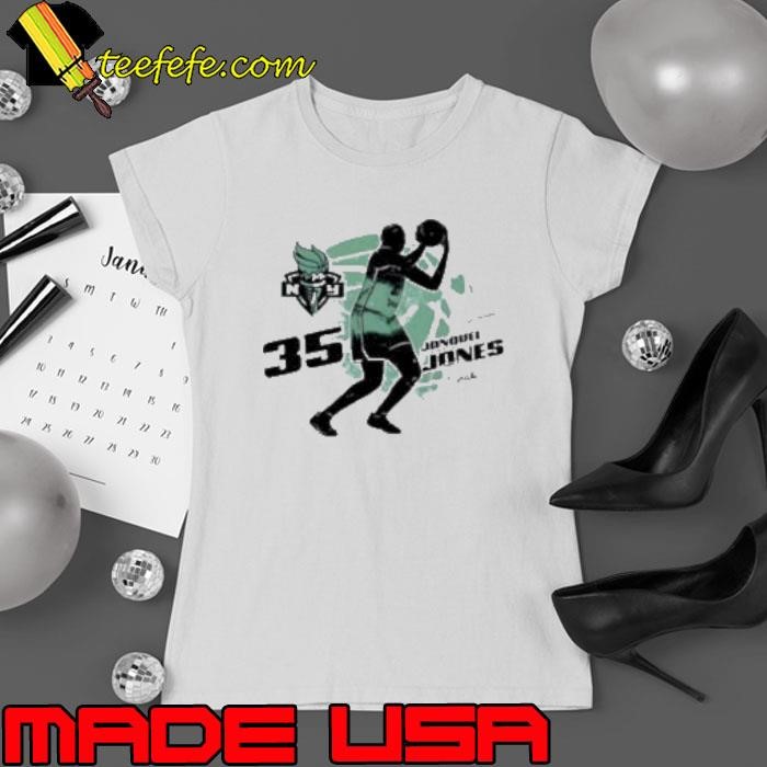 Jonquel jones new york liberty silhouette Ladies tee