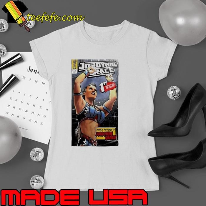 Jordynne Grace behold the power of comic Ladies tee