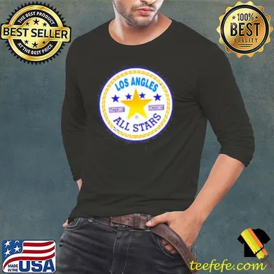 Los Angeles West Coast all stars logo shirt