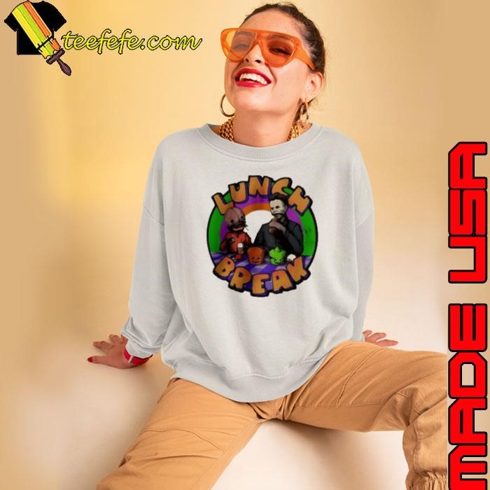 Lunch Break horror Sweatshirt