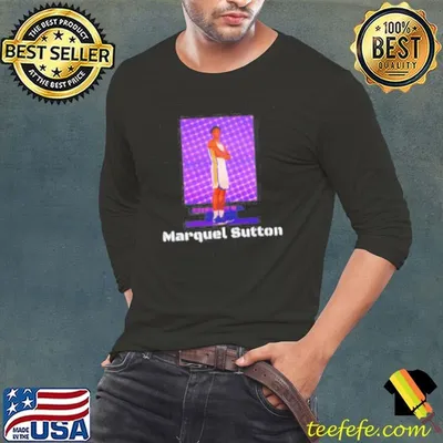 Marquel Sutton neon photo shirt