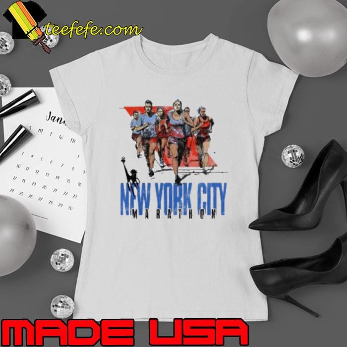 New York City Marathon retro Ladies tee