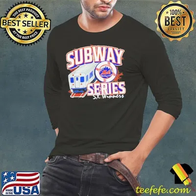 New York Mets five-time subway series winners shirt