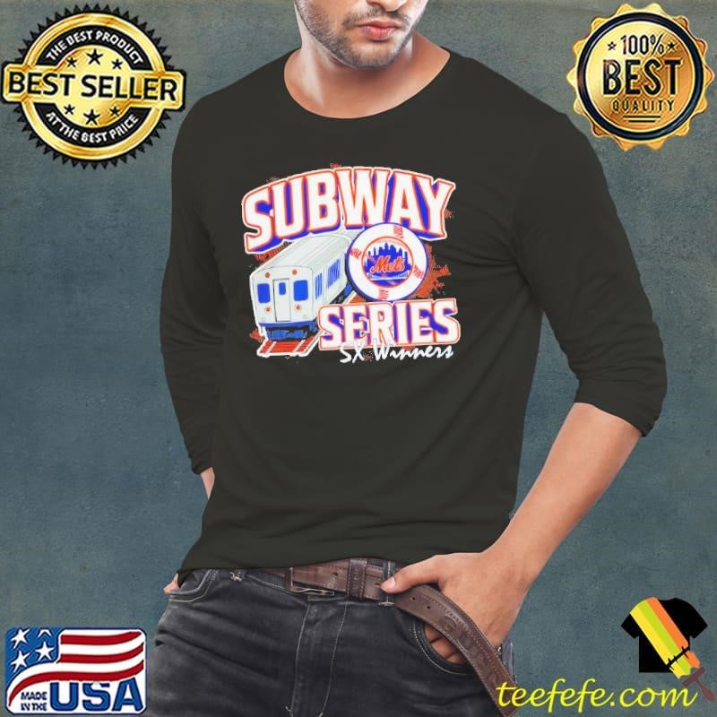 New York Mets five-time subway series winners shirt