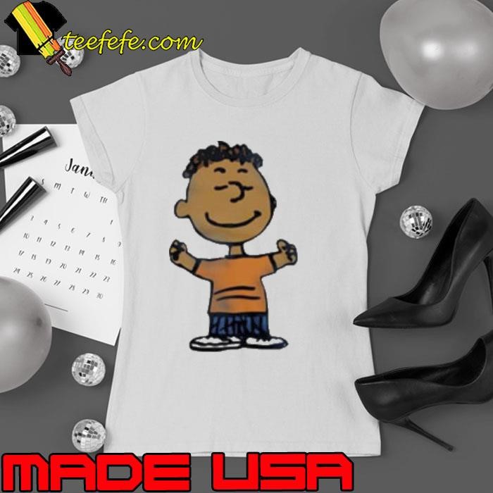 Peanuts Franklin Character cartoon cute Ladies tee