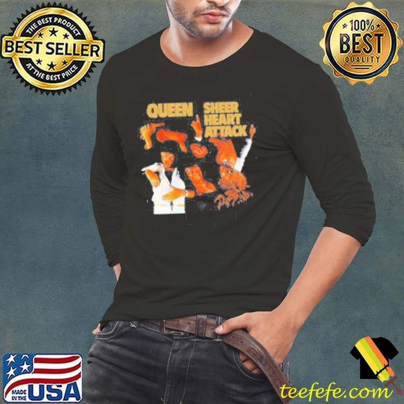 Queen Sheer Heart Attack 50th Long Sleeve Tee