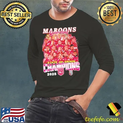 Queensland Maroons State Of Origin Champions 2025 All Team shirt