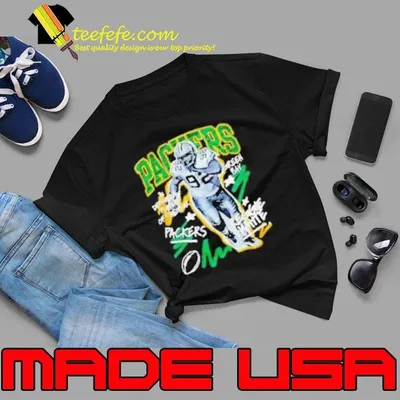 Reggie White Green Bay Packers 2X Defensive player of the Year shirt