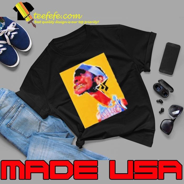 Shai Gilgeous Alexander grillz Oklahoma City Thunder Basketball art Unisex