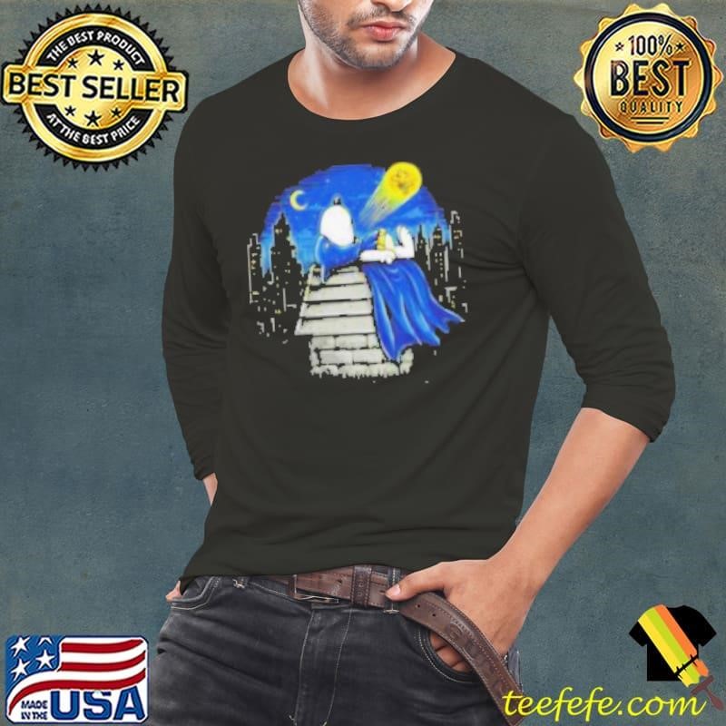 Snoopy Batman Batdog shirt