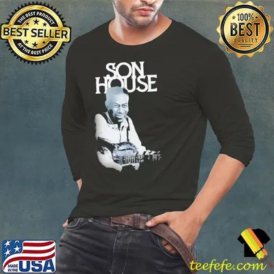 Son House Delta blues music American guitarist legend vintage shirt