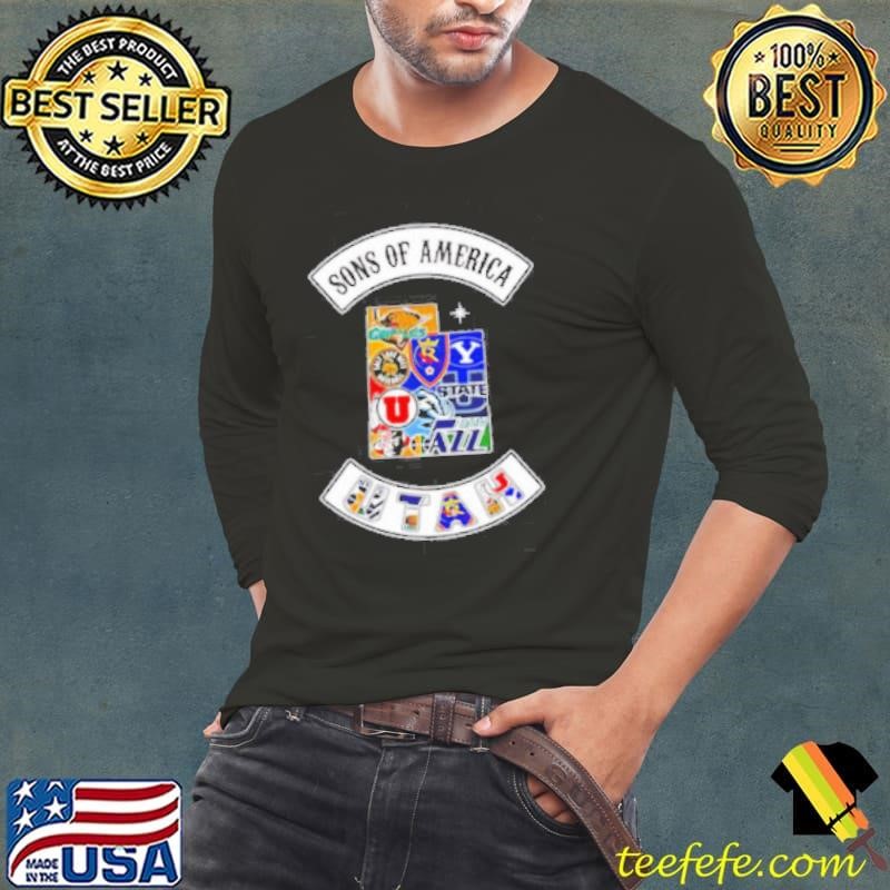 Sons of America Utah sports shirt