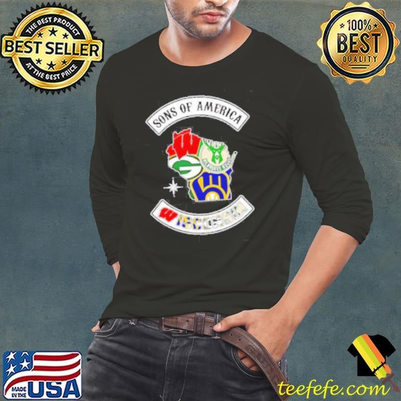 Sons of America Wisconsin sports shirt