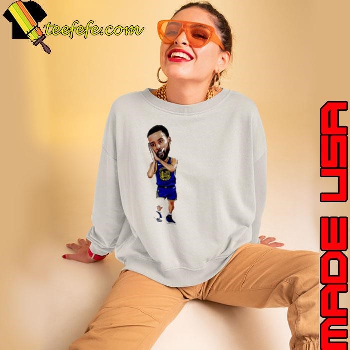 Steph Curry Art Magnet Night Golden State Warriors Sweatshirt