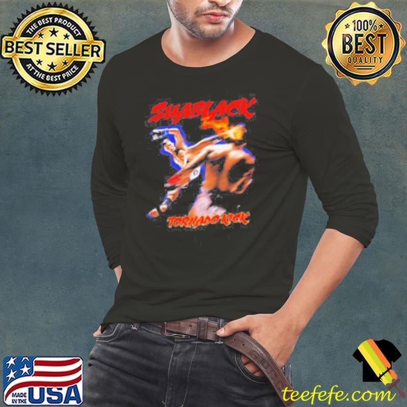 Suablack Tornado kick shirt