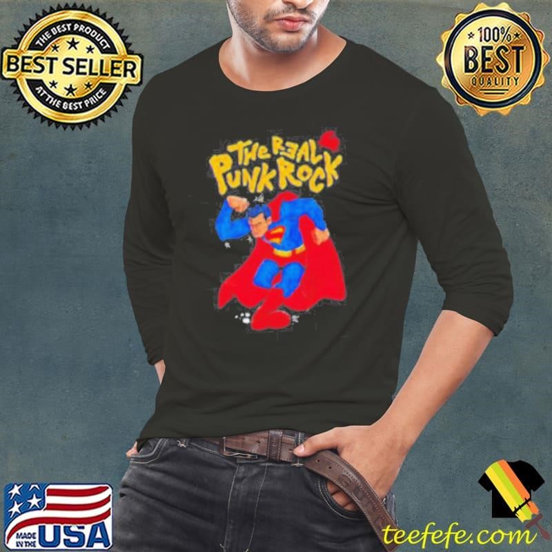 Superman Circle Jerks the real punk rock shirt