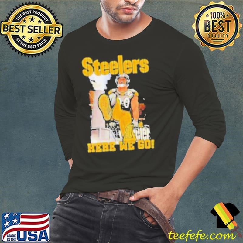 TJ Watt Pittsburgh Steelers here we go shirt