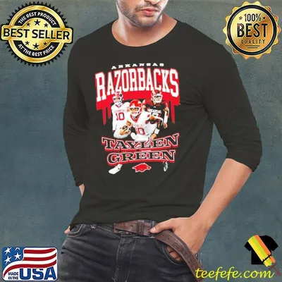 Taylen Green Arkansas Razorbacks graphic shirt