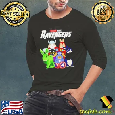 The Ravengers Superheroes Bunny shirt