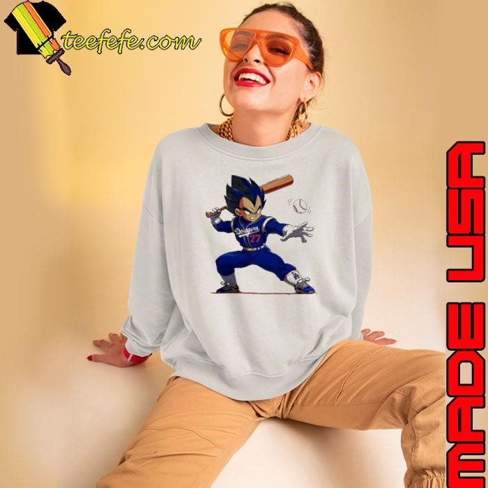 Vegeta Dodgers baseball Sweatshirt