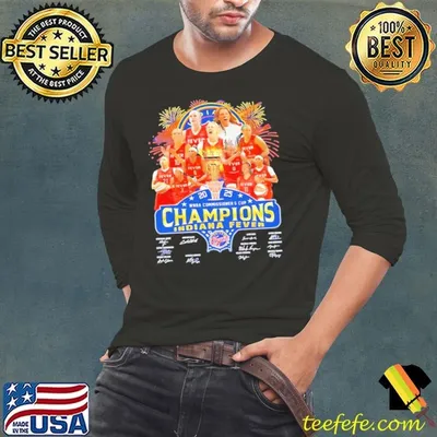 WNBA Commissioner’s Cup 2025 Champions Indiana Fever shirt