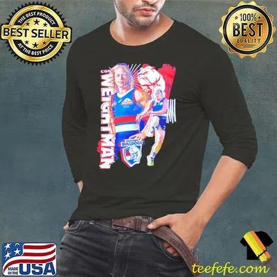 Western Bulldogs Weightman Youth Player graphic shirt