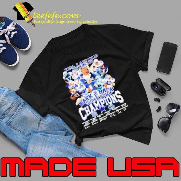 Yes I’m Old But I Saw Dallas Cowboys Back 2 Back Super Bowl Champions Signatures Unisex