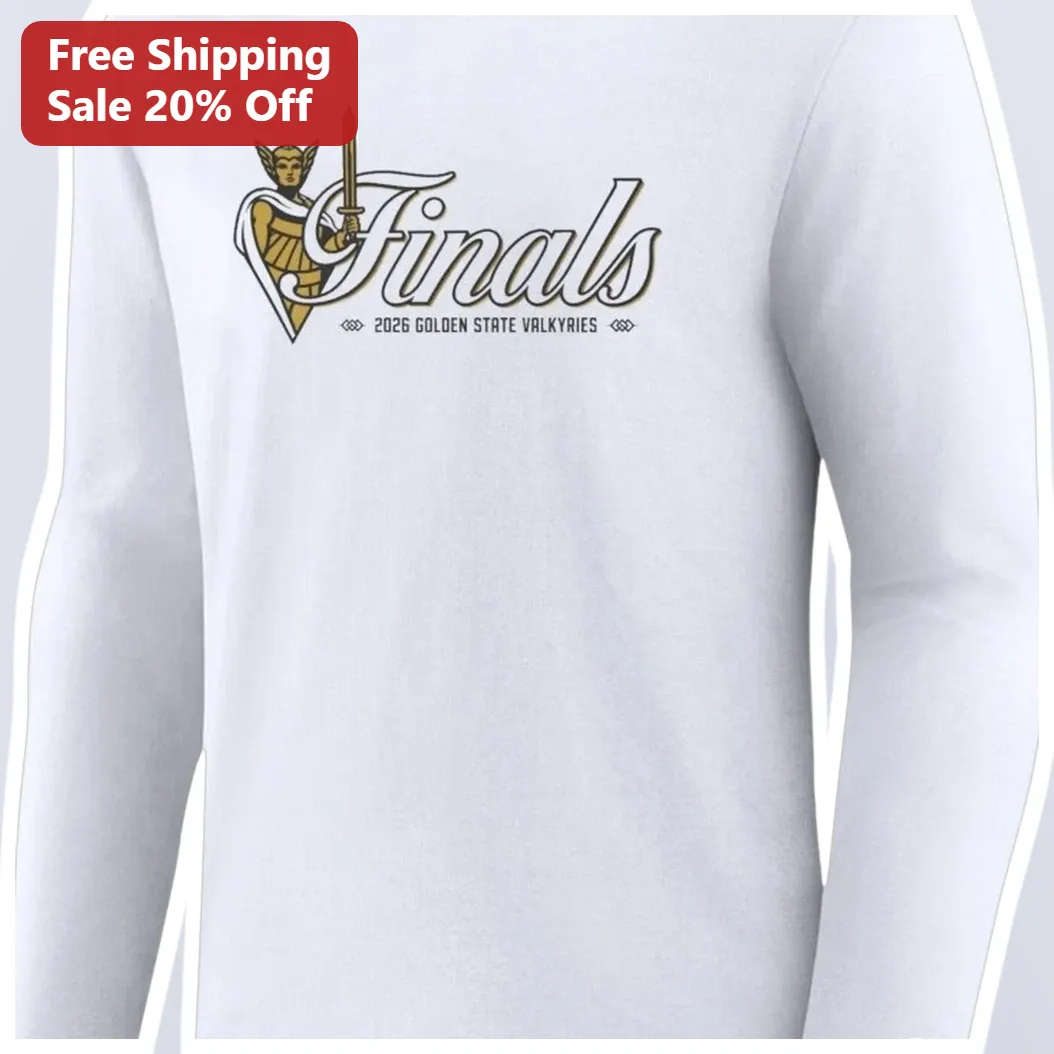 2026 Finals Golden State Valkyries Long Sleeve Shirt WNBA Fan Gear available at our Austin, Texas warehouse