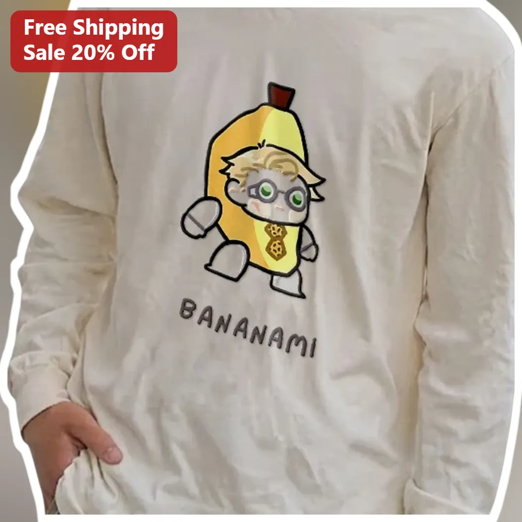 BANANAMI Harry Potter Banana Costume Long Sleeve Shirt Funny Wizard Parody Gift available at our Austin, Texas warehouse