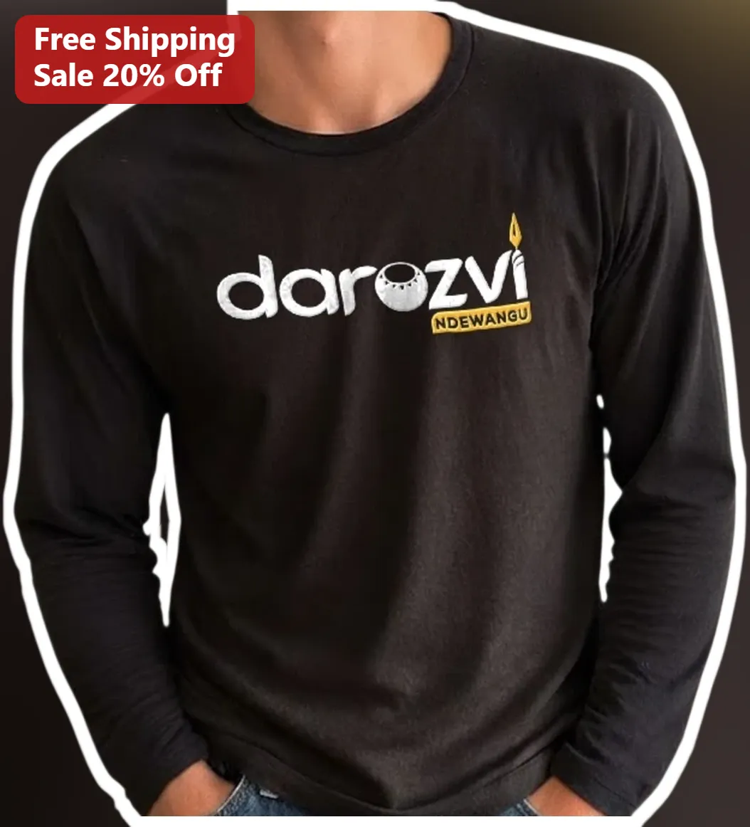 Darozvi NDEWANGU Long Sleeve Tee Zimbabwean Pride Shona Heritage Apparel