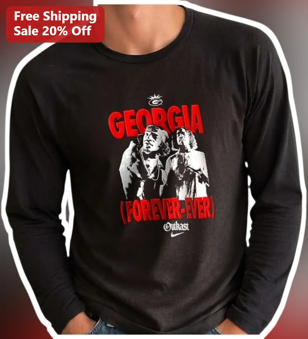 Georgia Forever Outkast Long Sleeve Tee Vintage Hip Hop Graphic Shirt