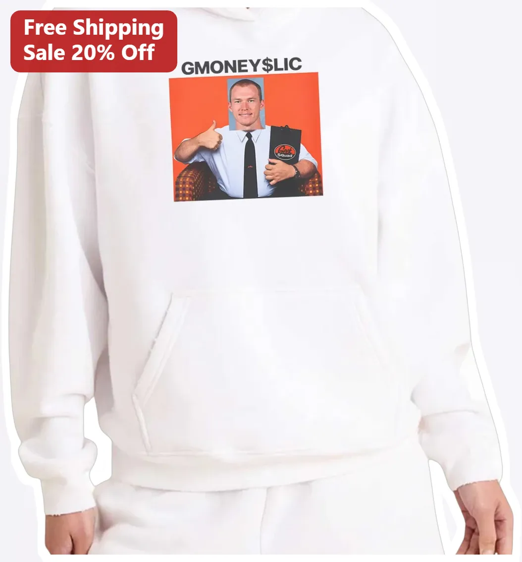 GMONEY$LIC Jake Paul Meme Hoodie Unisex Streetwear Sweatshirt available at our Austin, Texas warehouse