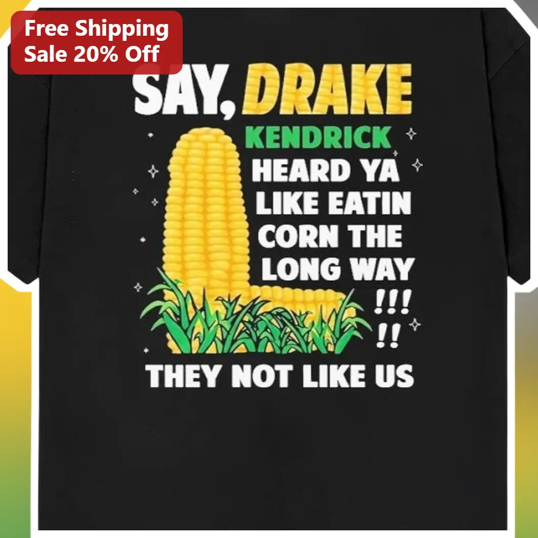 Kendrick Lamar Not Like Us Say Drake Long Sleeve Tee Hip Hop Meme Gift available at our Austin, Texas warehouse