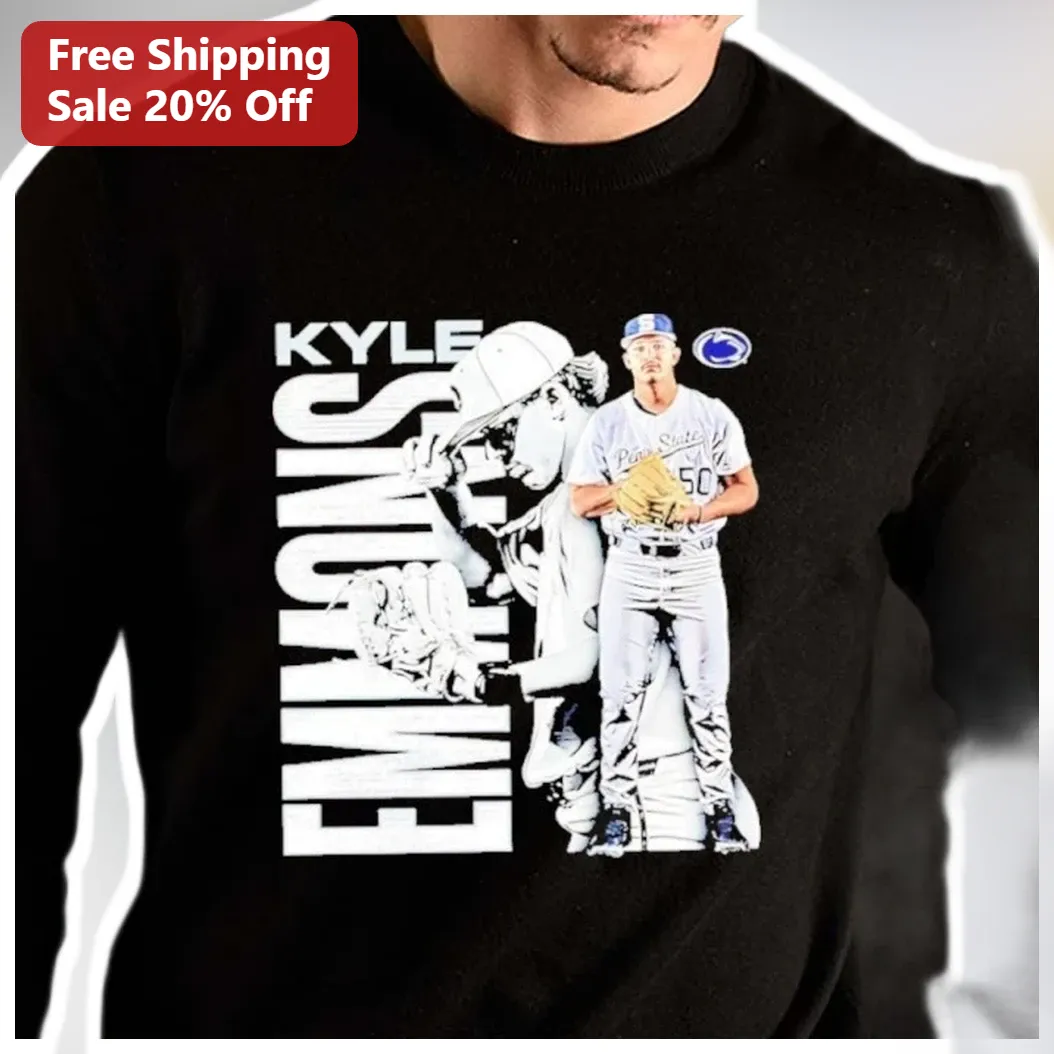 Kyle Emmons Penn State Baseball Crewneck Sweatshirt available at our Austin, Texas warehouse