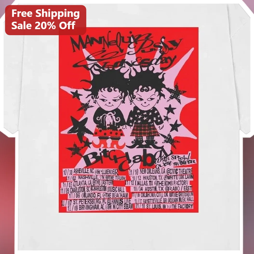 Manniquiz Pussy Galore Bit Lab Punk Rock Graphic Tee available at our Austin, Texas warehouse