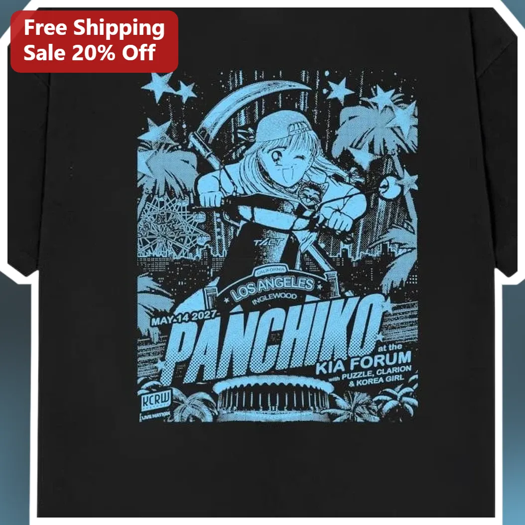 PANCHIKO Long Sleeve Tee Anime Bootleg Streetwear Shirt available at our Austin, Texas warehouse