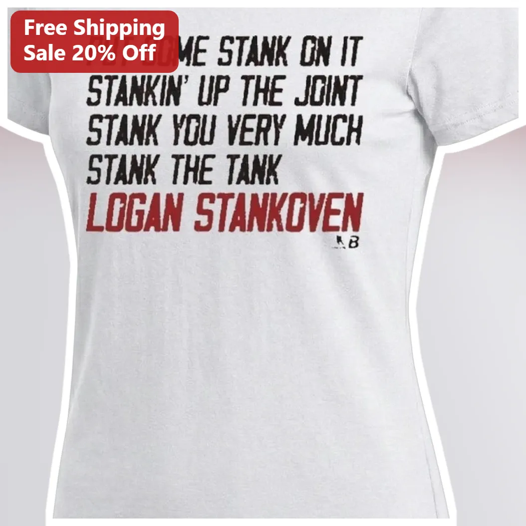 Put Some Stank On It Funny Stoner Humor Graphic Tee Personalized Custom Name Gift available at our Austin, Texas warehouse