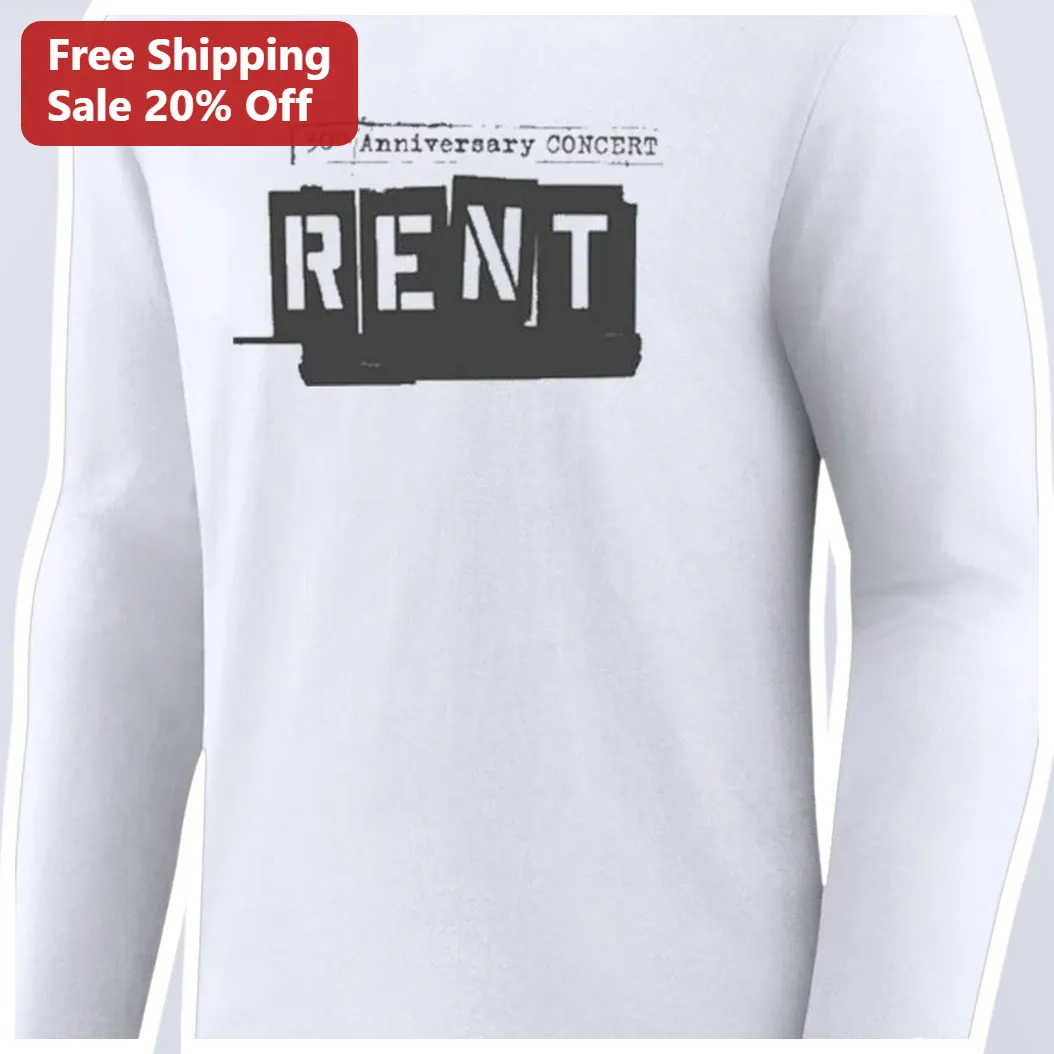 RENT 30th Anniversary Concert Long Sleeve Tee Broadway Musical Fan Merch