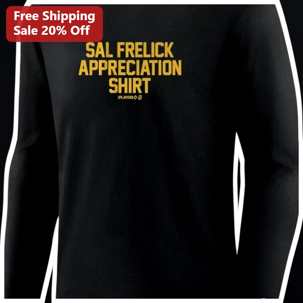 Sal Frelick Appreciation Shirt Long Sleeve Tee Milwaukee Brewers Fan Gear available at our Austin, Texas warehouse