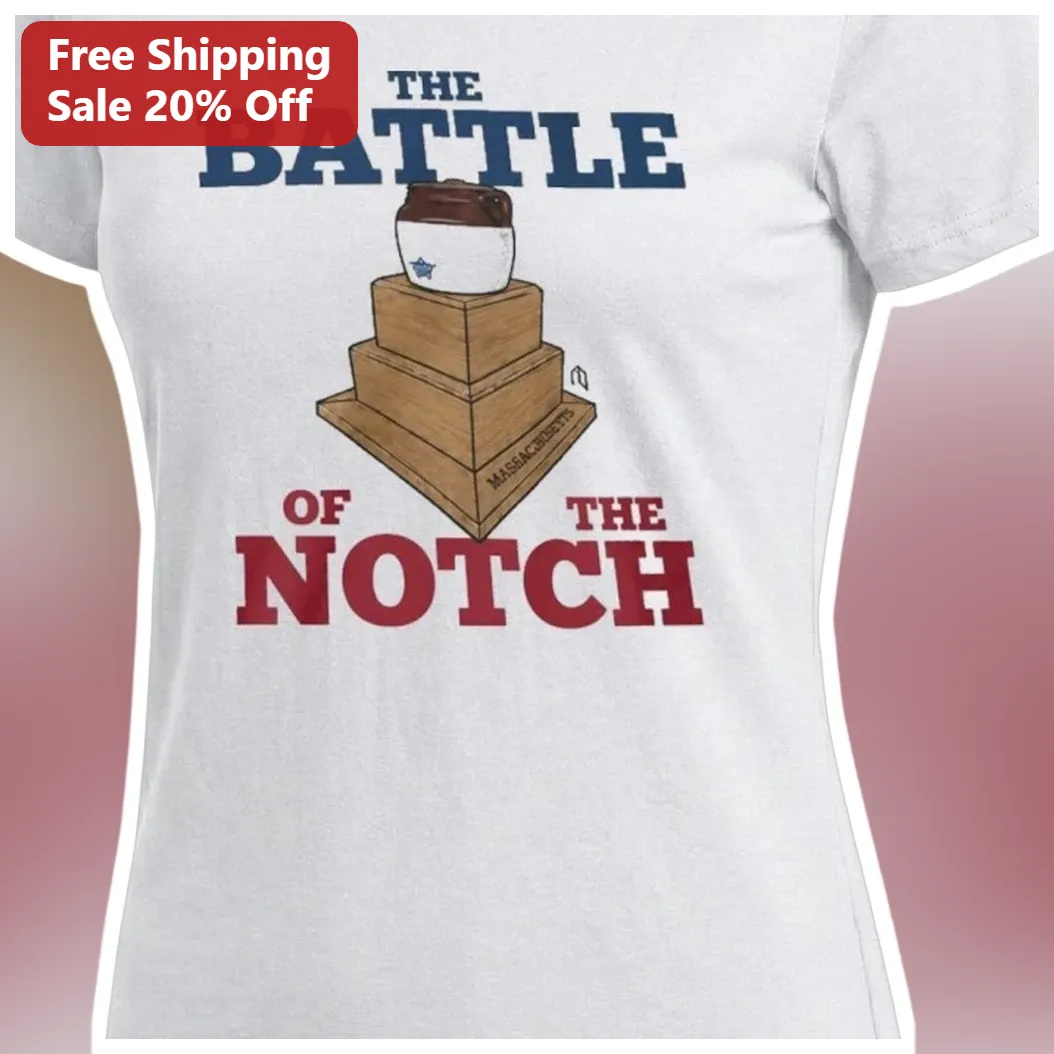 The Battle of The Notch Vintage Crock Pot Graphic Tee North Adams Massachusetts Local Pride Shirt available at our Austin, Texas warehouse