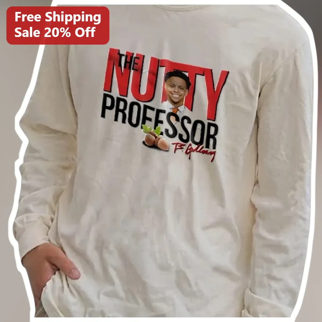 The Nutty Professor Stephen Curry Long Sleeve Shirt Men's Basketball Humor Gift